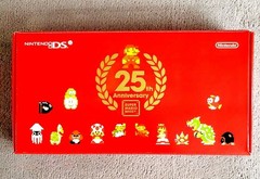 Brand New NINTENDO DSi Red Console 25th Anniversary Mario Special Ed 2010 RARE!!