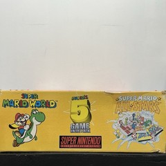 Mario’s 5 Game Value Pack Super Nintendo W.Game Controller & Leads FREE POSTAGE