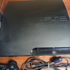 Sony Playstation 3 With 7 Games Wireless Controller 256 GB Adult Owned EUC