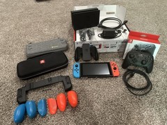 Nintendo Switch HAC-001(-01) CIB Bundle – Tested & Working – Adult Owned – CLEAN
