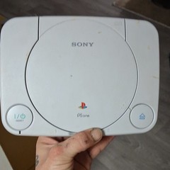 Sony PS one SCPH-101 White Console, Composite RCA, Reset Button, NTSC-U/C