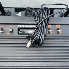 Atari 2600 Darth Vader Console W/storage Tray, Games, Power Supply & Controllers