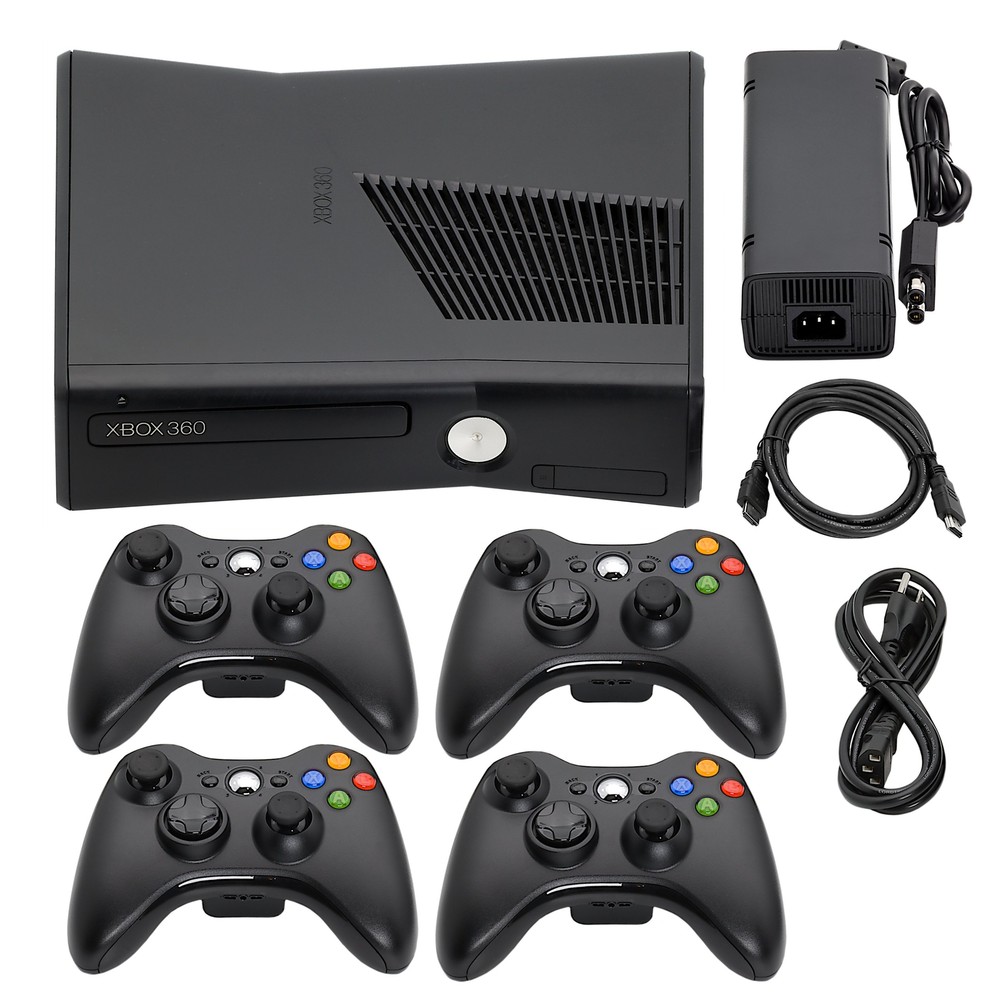 Microsoft Xbox 360 Console System 4GB – 500GB + Pick Controllers + US Seller