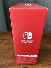New Nintendo Switch OLED Console Gaming System HEG-001 Black/White Bundle