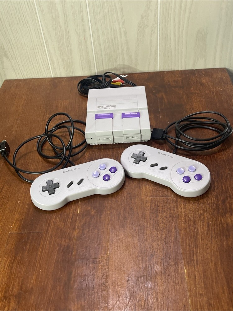 Gamegnu Video Game Player Console Amusement System Mini Super Classic Game VTG
