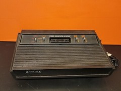 Vintage Atari CX-2600A Black Darth Vader Console Only ~ Please Read Description