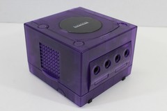 Nintendo Gamecube Console Clear Transparent Purple NTSC-U/C DOL-101 GC RGB LED