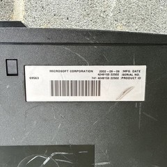Lot of 2 Original Microsoft Xbox Consoles UNTESTED/FOR PARTS/REPAIR