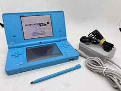 Nintendo DSi Blue Handheld Console (READ). Tested With Stylus, Earbuds Charger