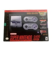 Authentic SNES Super Nintendo Classic Mini Super Entertainment System 21 Games