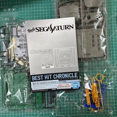 Bandai Best Hit Chronicle Sega Saturn HST-3200 2/5 Scale Model Kit New