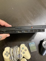 Sony PlayStation 2 PS2 Slim Console W Controller & Cords – Tested Working!!