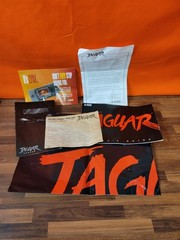 Atari Jaguar 64-Bit Interactive Multimedia System Console CIB ~ Tested & Works