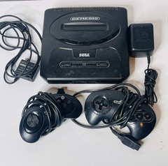 SEGA Genesis MK-1631 Console w/ Controllers AV & Power Untested
