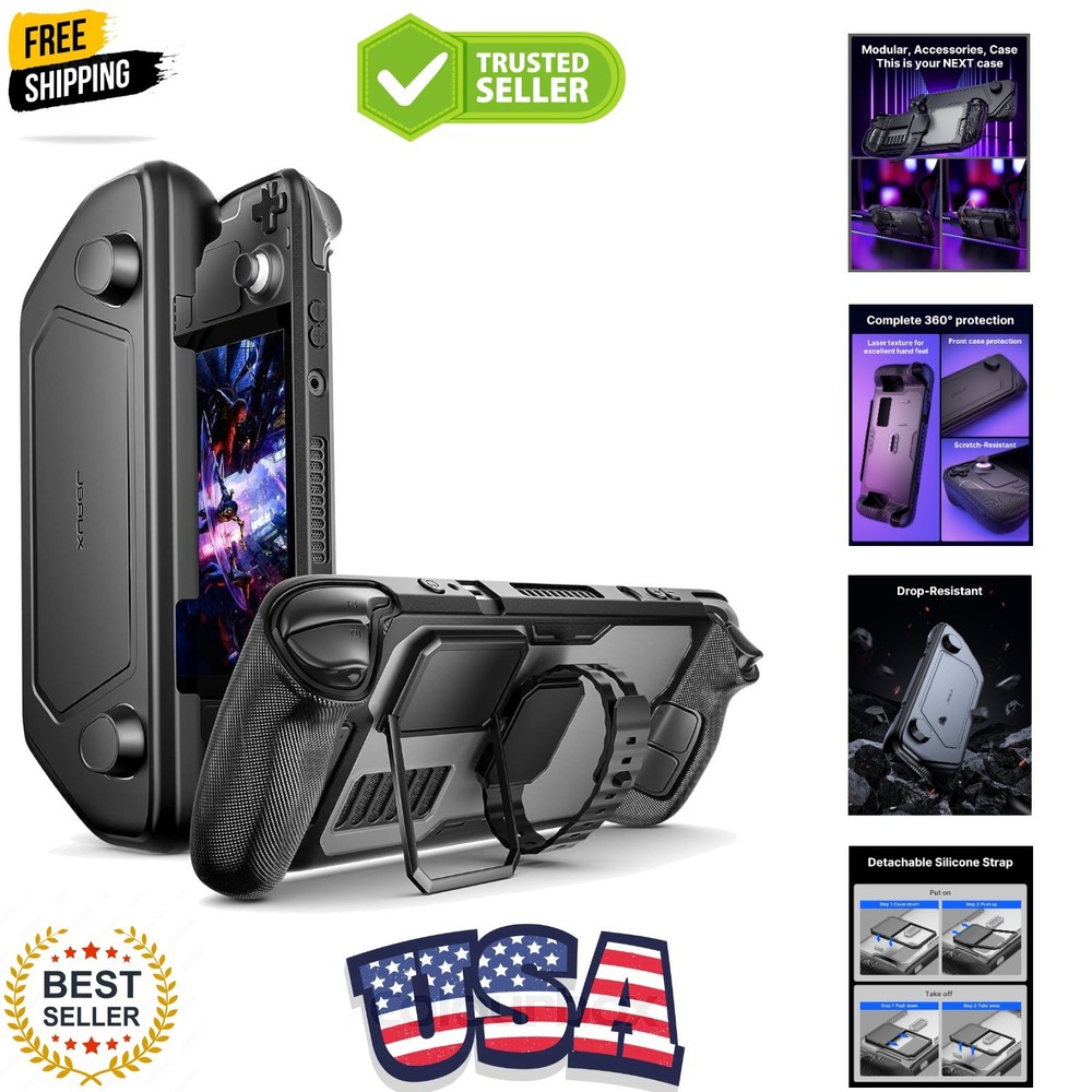 PC0104 ModCase Compatible with Steam Deck, Steam Deck Case Comprehensive Prot…