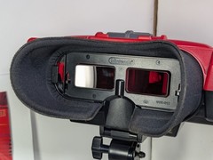 1995 Nintendo Virtual Boy Console Controller AC Adapter Manual Inserts Tested