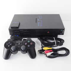 Sony PlayStation 2 PS2 SCPH-30000 Console Bundle Controller Tested