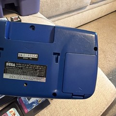 Sega Game Gear Blue Console – Recapped, IPS LCD Screen Mod w/ Games Tested