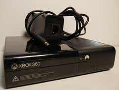 Microsoft Xbox 360 E Black Console 4GB Wi-Fi HDMi 1080p Used,Good Scratches