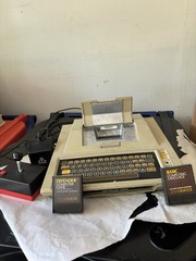 Working Atari 400 Computer With Accessories And Original Book. See Description