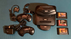 Vintage SEGA Genesis 32X MK-1631 System & Games