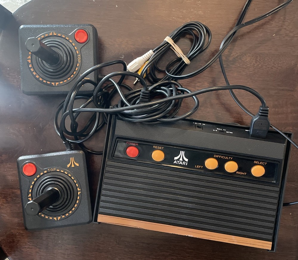 Atari Flashback2 Classic Game Console 2 Controllers Tested And Working