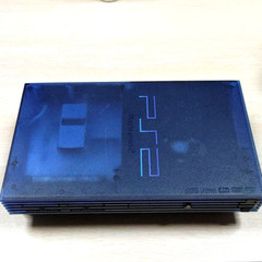 PS2 Aqua Blue Console SCPH-37000 Playstation2 Console Only NTSC-J Tested Used