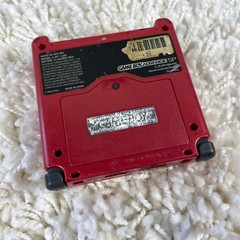 Nintendo Gameboy Advance GBA SP Flame Red Handheld System Console AGS-001 Tested