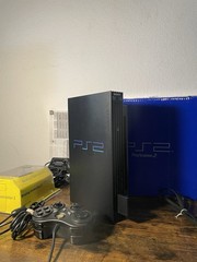 Sony PS2 Fat Console SCPH-39001 PlayStation Bundle 2 Controllers Box CIB TESTED