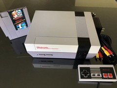 NINTENDO NES Console System Bundle Super Mario 1 2 3 Brand New 72 Pin Connector