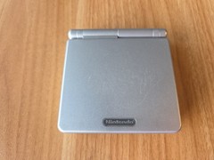 Nintendo Gameboy Advance SP Handheld System Console Silver (AGS-001) Tested