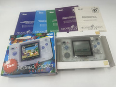 Neo Geo Pocket Color SNK Console Crystal White with box
