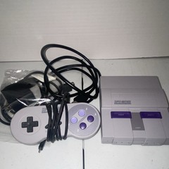 Nintendo SNES Classic Edition CLV-201 Built-In Games HDMI 1 Controller Cables