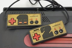 TWIN FAMICOM Console SHARP AN-500B Tested System FREE SHIPPING Game 616182