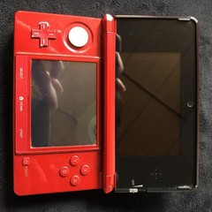 Nintendo 3DS Wine Red with charger includes touch pen comes with Monster Hunter