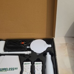 Wireless 60 Wireless Plug & Play TV Home Console, White w/ Accessories