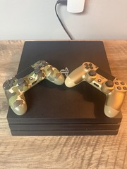 PlayStation 4 Pro 1TB With 2 Controllers, 8 Games and a back button. Sony PS4