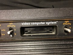 Vtg Atari 2600 Video Computer System Model CX-2600 Console FOR PARTS UNTESTED