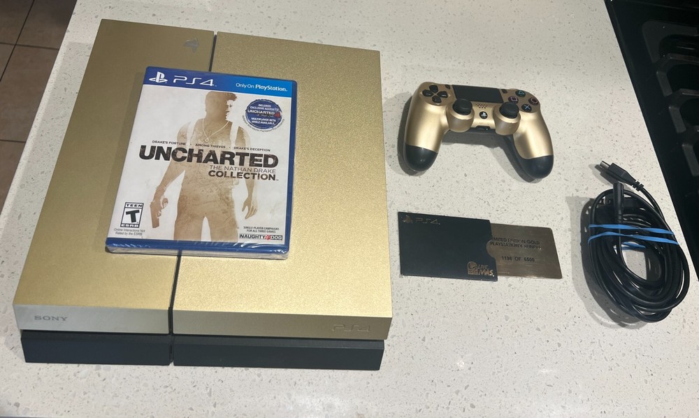 Sony PlayStation 4 Limited Edition Taco Bell Bundle – Gold (CUH1215A500GB)