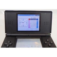 Nintendo DS Lite Console Cobalt Bundle USG-001 2006 Case Games Chargers SEGA EA