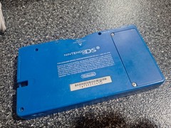 Blue Nintendo DSI Console Bundle With Mario DK Game Charger TESTED WORKING