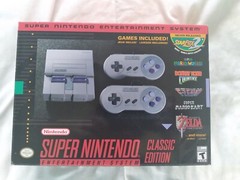 Official Nintendo Super NES Classic Edition Console Bundle SNES Case Controllers