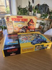Super Nintendo Donkey Kong Country Collection – 5 Game Crate – SNES – AUS PAL