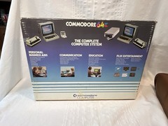 Commodore 64 Console + 1541 Disk Drive + Box/Accessories: Powers On – No Video