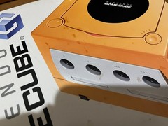 Nintendo GameCube Console & Controller Orange Color with BOX Japan 0320
