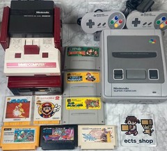 Famicom Disk system Super famicom console set FC Main unit unmodified games + JP