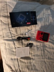 Plus Handheld System Red, Support External Gamepads, Composite RCA, USB-A