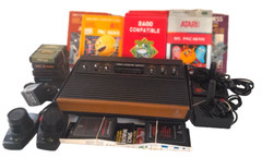 VINTAGE ATARI COMPUTER VIDEO SYSTEM MODEL CX-2600U