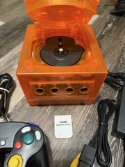 🔥 Nintendo GameCube NGC – Translucent Orange, Recapped Laser, Bundle ‼️