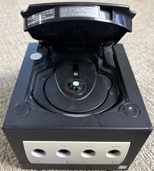 Nintendo GameCube Console Bundle Black DOL-001 – 1 OEM Controller Tested Clean